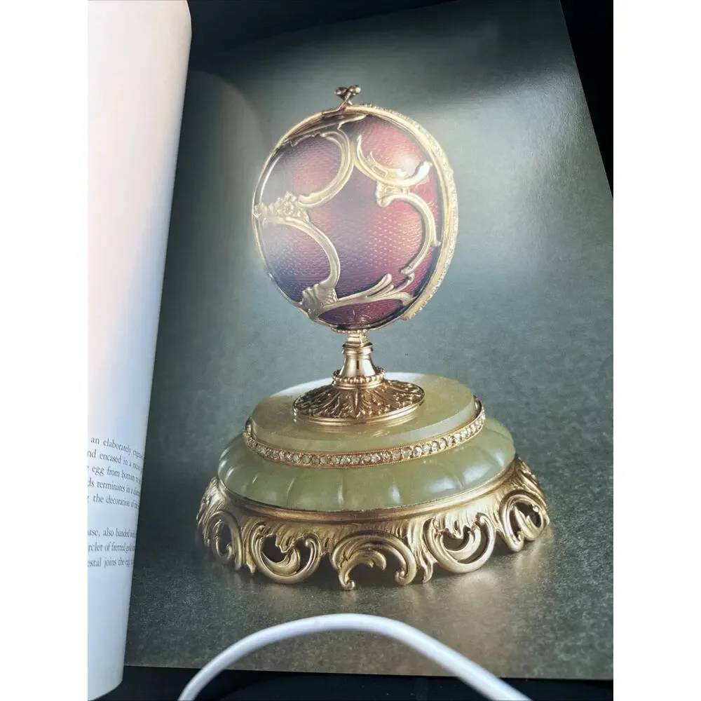 Faberge Eggs Imperial Russian Fantasies Catalog Book Paperback 1984‎ New York